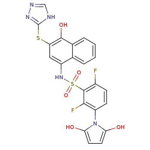 Chemical structure of BindingDB Monomer ID 50420795