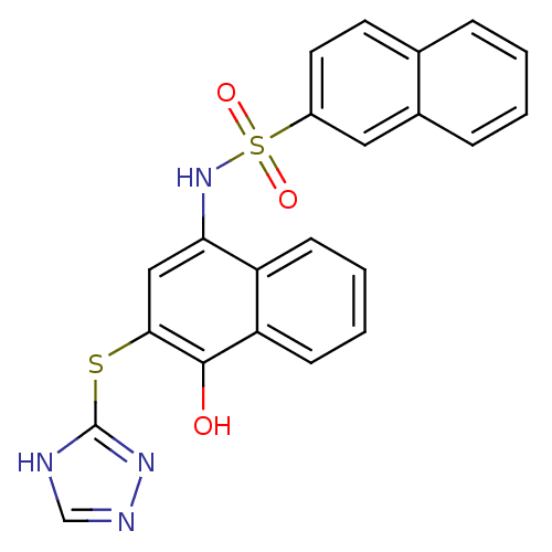 Chemical structure of BindingDB Monomer ID 50420797