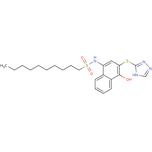 Chemical structure of BindingDB Monomer ID 50420798