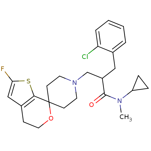 Chemical structure of BindingDB Monomer ID 50420811
