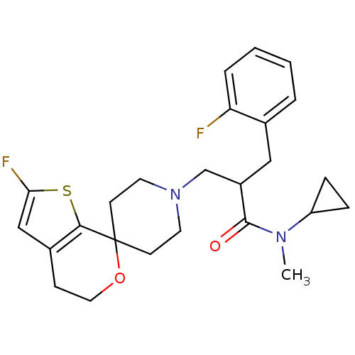 Chemical structure of BindingDB Monomer ID 50420812