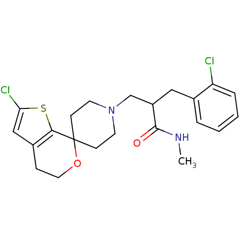 Chemical structure of BindingDB Monomer ID 50420816