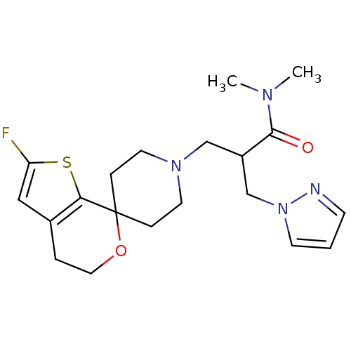 Chemical structure of BindingDB Monomer ID 50420817