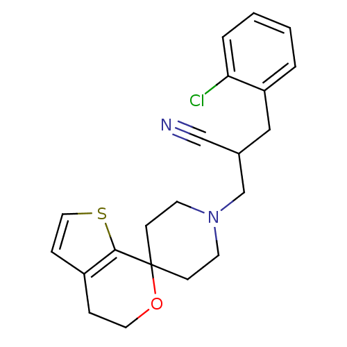 Chemical structure of BindingDB Monomer ID 50420819