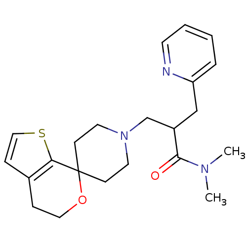Chemical structure of BindingDB Monomer ID 50420823