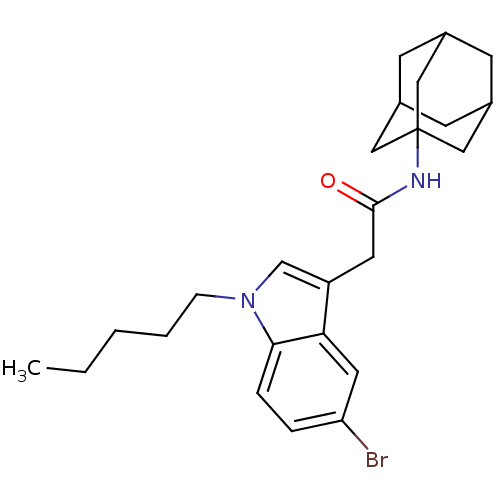 Chemical structure of BindingDB Monomer ID 50420877