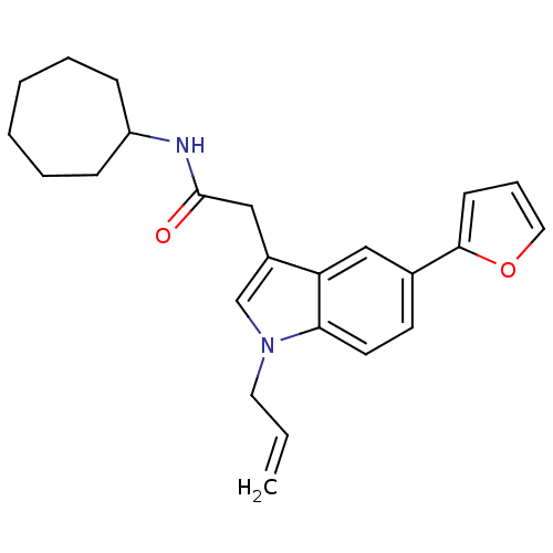 Chemical structure of BindingDB Monomer ID 50420880