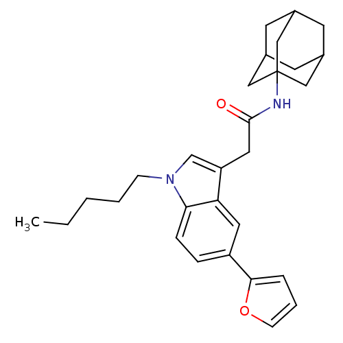Chemical structure of BindingDB Monomer ID 50420882