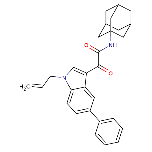 Chemical structure of BindingDB Monomer ID 50420892