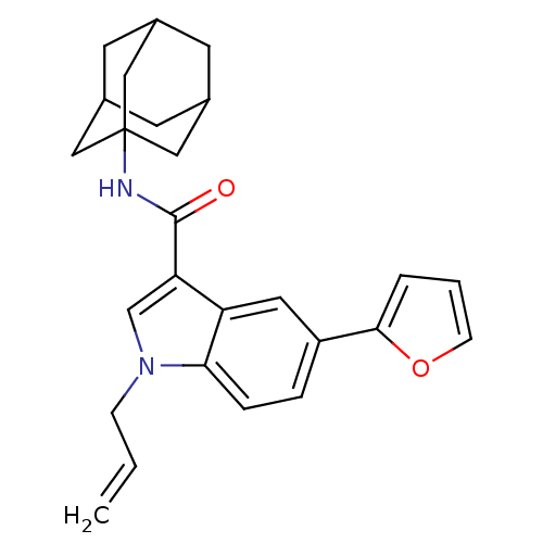 Chemical structure of BindingDB Monomer ID 50420896