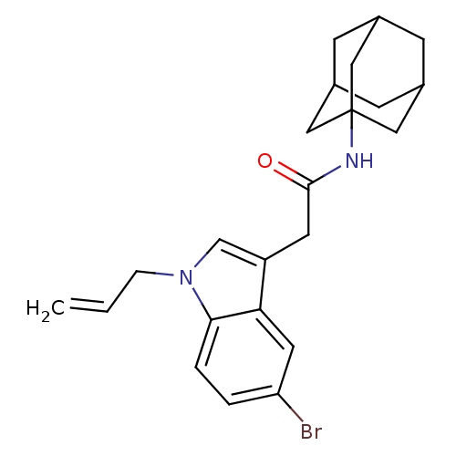 Chemical structure of BindingDB Monomer ID 50420901
