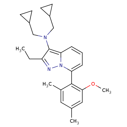 Chemical structure of BindingDB Monomer ID 50420907
