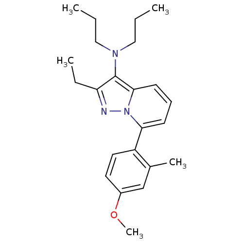 Chemical structure of BindingDB Monomer ID 50420910