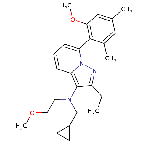 Chemical structure of BindingDB Monomer ID 50420911