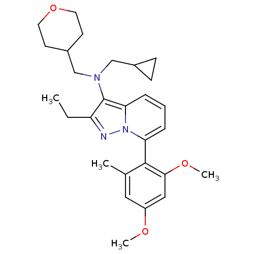 Chemical structure of BindingDB Monomer ID 50420917