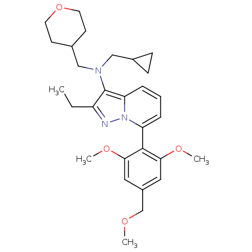 Chemical structure of BindingDB Monomer ID 50420920