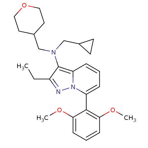 Chemical structure of BindingDB Monomer ID 50420923