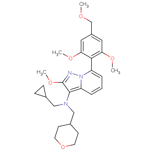 Chemical structure of BindingDB Monomer ID 50420926