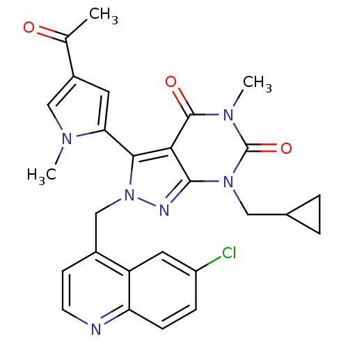 Chemical structure of BindingDB Monomer ID 50421042