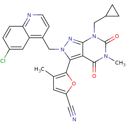 Chemical structure of BindingDB Monomer ID 50421044