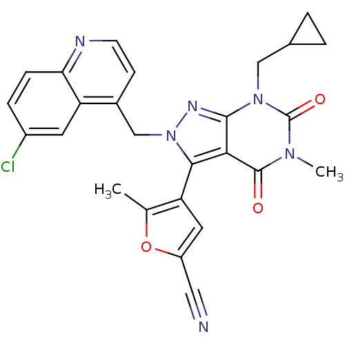 Chemical structure of BindingDB Monomer ID 50421047