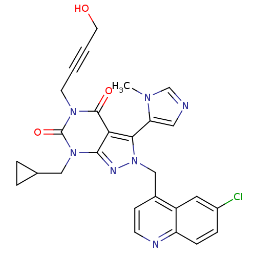 Chemical structure of BindingDB Monomer ID 50421056