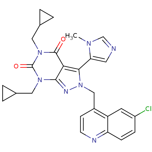 Chemical structure of BindingDB Monomer ID 50421059