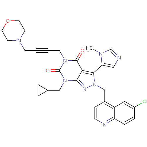Chemical structure of BindingDB Monomer ID 50421061