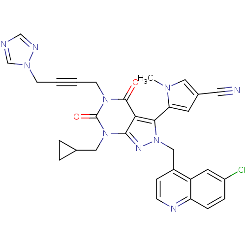Chemical structure of BindingDB Monomer ID 50421064