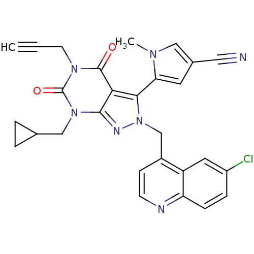 Chemical structure of BindingDB Monomer ID 50421065