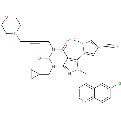 Chemical structure of BindingDB Monomer ID 50421066