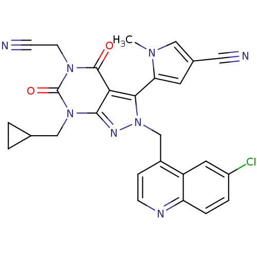 Chemical structure of BindingDB Monomer ID 50421067