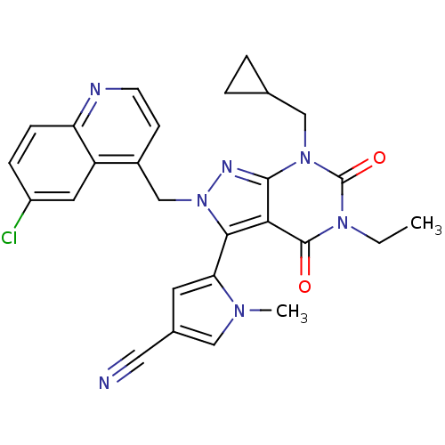 Chemical structure of BindingDB Monomer ID 50421070