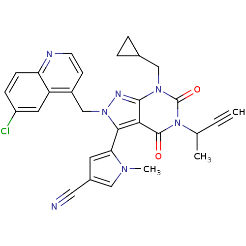 Chemical structure of BindingDB Monomer ID 50421076