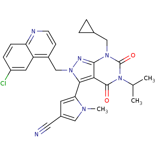 Chemical structure of BindingDB Monomer ID 50421077