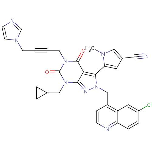 Chemical structure of BindingDB Monomer ID 50421078