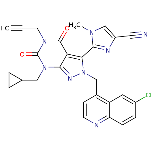 Chemical structure of BindingDB Monomer ID 50421080