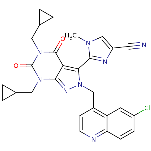 Chemical structure of BindingDB Monomer ID 50421081