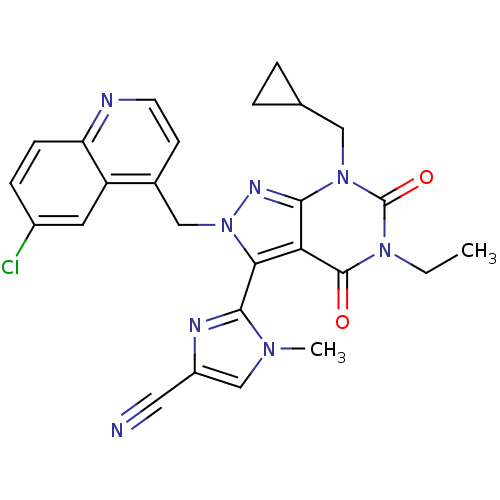 Chemical structure of BindingDB Monomer ID 50421082