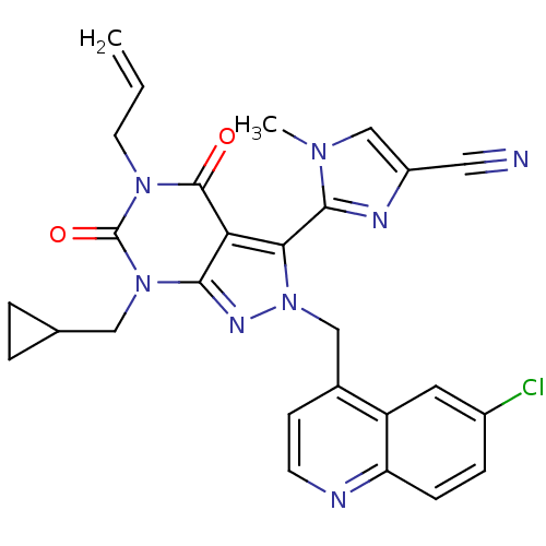 Chemical structure of BindingDB Monomer ID 50421083