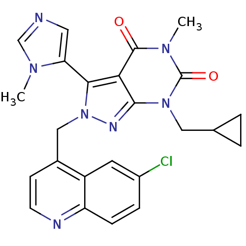 Chemical structure of BindingDB Monomer ID 50421086