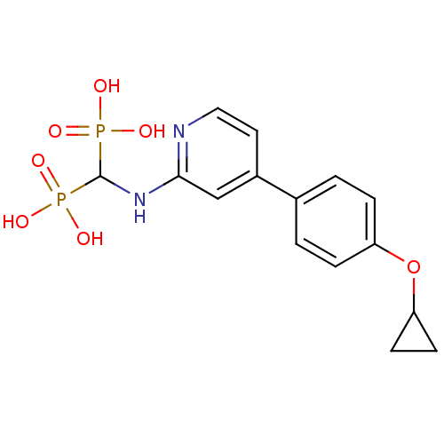 Chemical structure of BindingDB Monomer ID 50421091