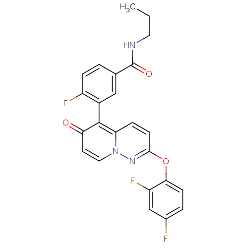 Chemical structure of BindingDB Monomer ID 50421129