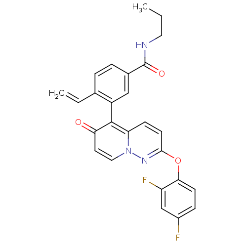Chemical structure of BindingDB Monomer ID 50421132