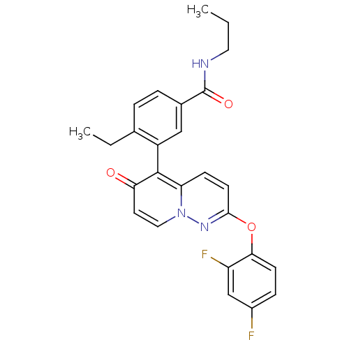Chemical structure of BindingDB Monomer ID 50421134
