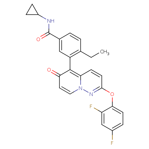 Chemical structure of BindingDB Monomer ID 50421135