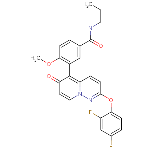 Chemical structure of BindingDB Monomer ID 50421138