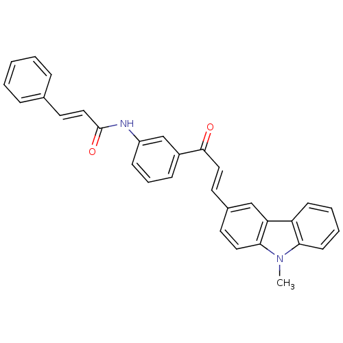 Chemical structure of BindingDB Monomer ID 50421156