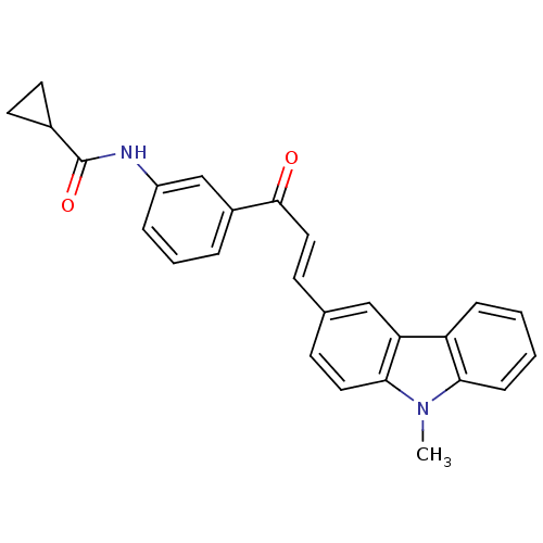Chemical structure of BindingDB Monomer ID 50421157