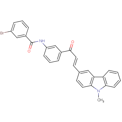 Chemical structure of BindingDB Monomer ID 50421160
